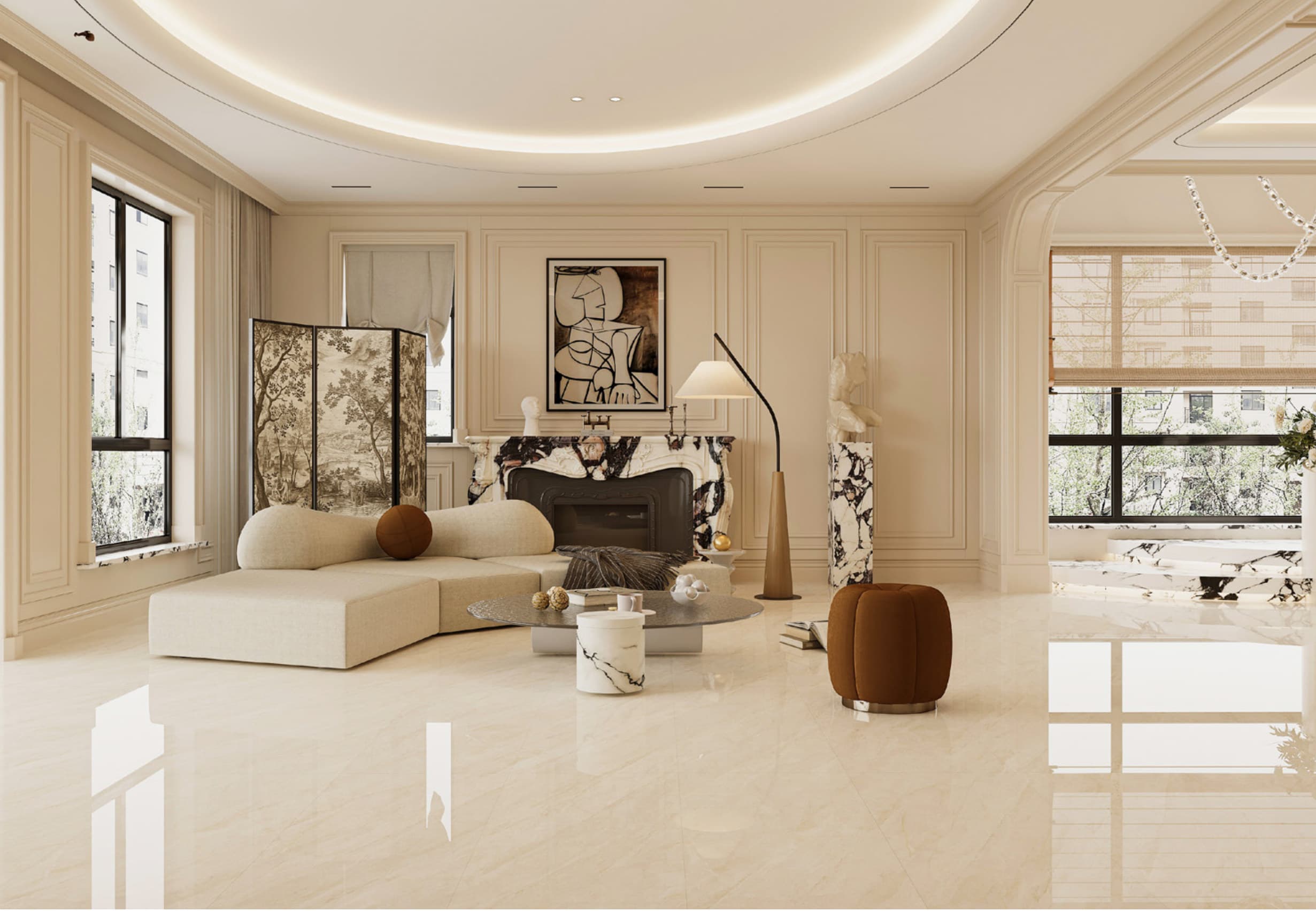 بورسلان الجمال 60×120 — RS-612806WP