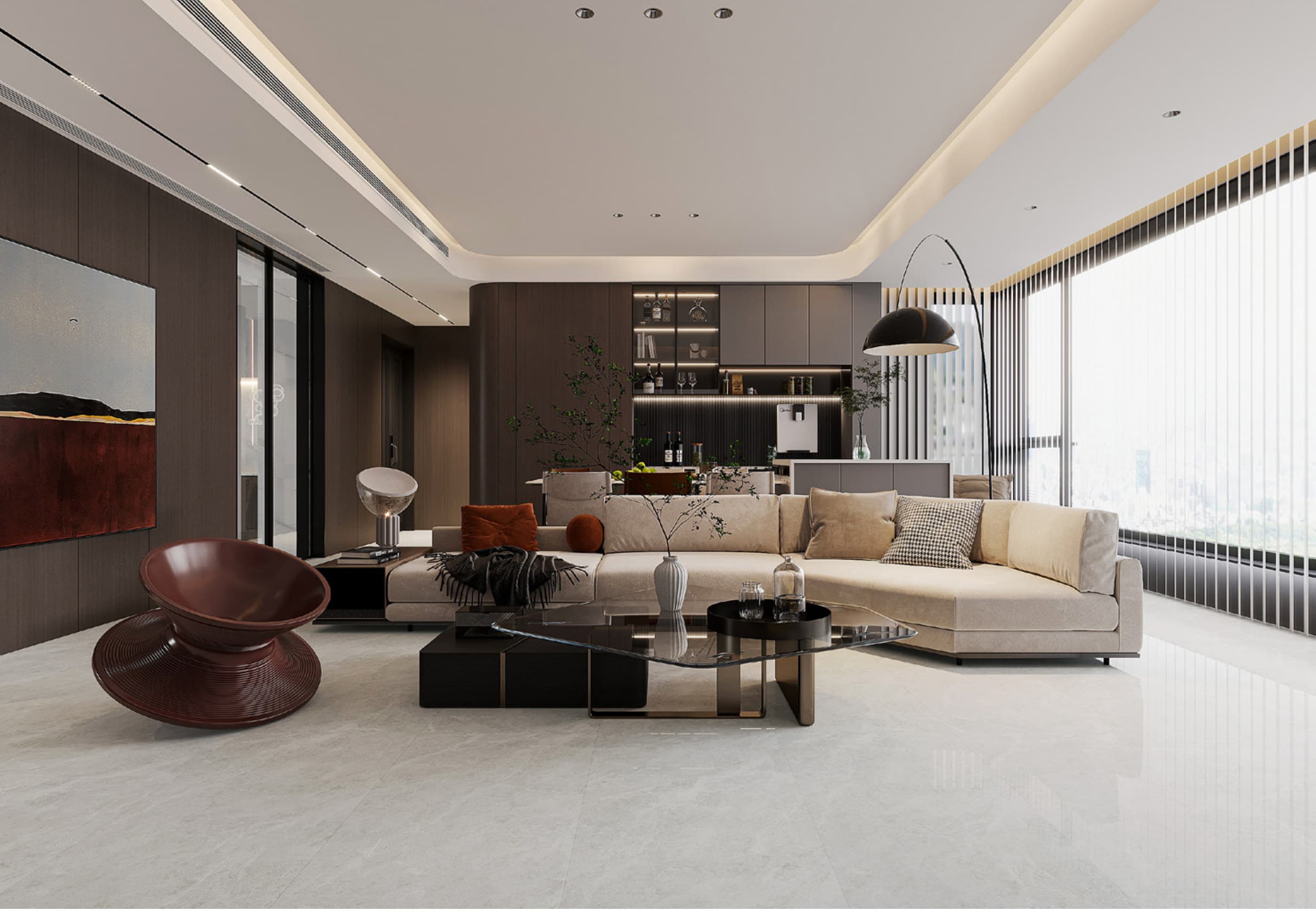 بورسلان الجمال 60×120 — RS-612812WP